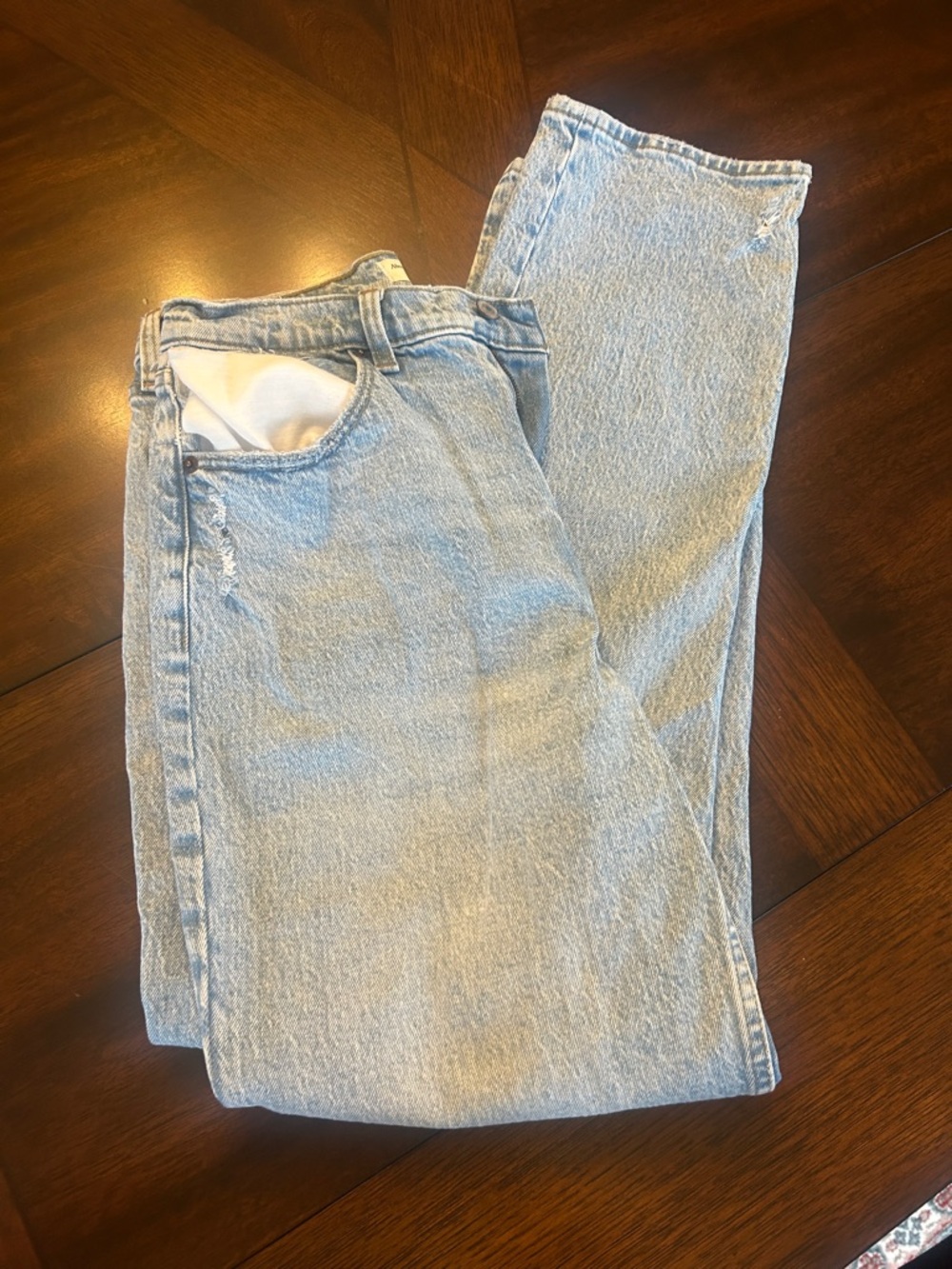 ABERCROMBIE Light Wash Denim Jeans